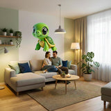 Alternate gallery view of Cute 3D Sea Turtle Wall Decal.