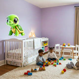 Additional product detail of Cute 3D Sea Turtle Wall Decal.