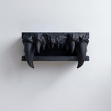 Additional product view of 3D Printed Vampire Fangs Wall Shelf.