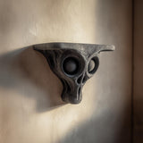 Product gallery view of 3D Printed Alien Skull Wall Shelf.