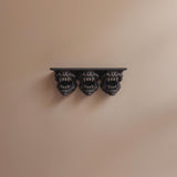 Alternate product view of 3D Printed Triple Monster Wall Shelf.