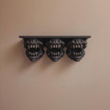 Product gallery view of 3D Printed Triple Monster Wall Shelf.