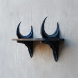 Product gallery view of 3D Printed Dragon Horn Wall Shelf.