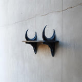 Alternate product view of 3D Printed Dragon Horn Wall Shelf.