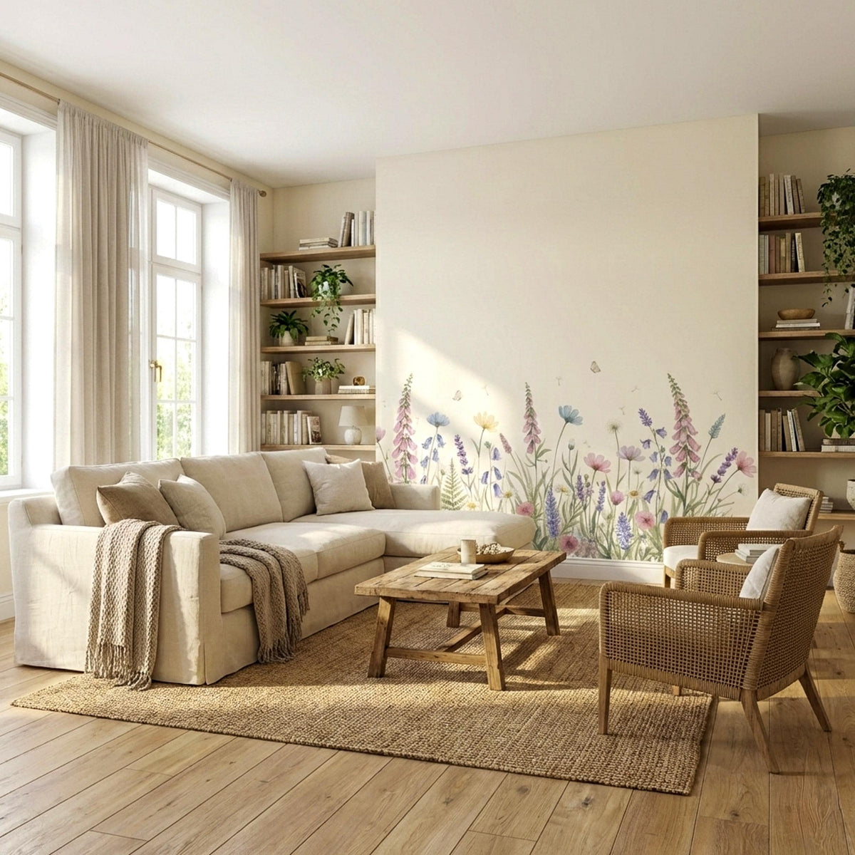Additional product detail of Wildflower Wall Decal.