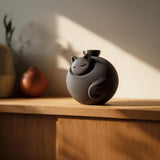 Product gallery view of Sleeping Cat Memorial Urn.