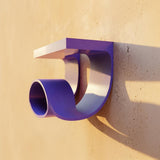 Product gallery view of 3D Printed Modern Loop Wall Shelf.
