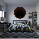 Alternate product view of 3D Mystery Tunnel Wall Decal.