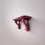 Alternate product view of 3D Printed Gothic Bracket Wall Shelf.