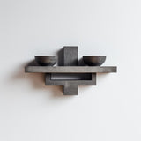 Alternate product view of 3D Printed Libra Zodiac Wall Shelf.