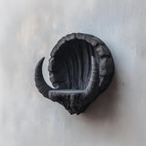 Product gallery view of 3D Printed Crescent Horn Wall Shelf.