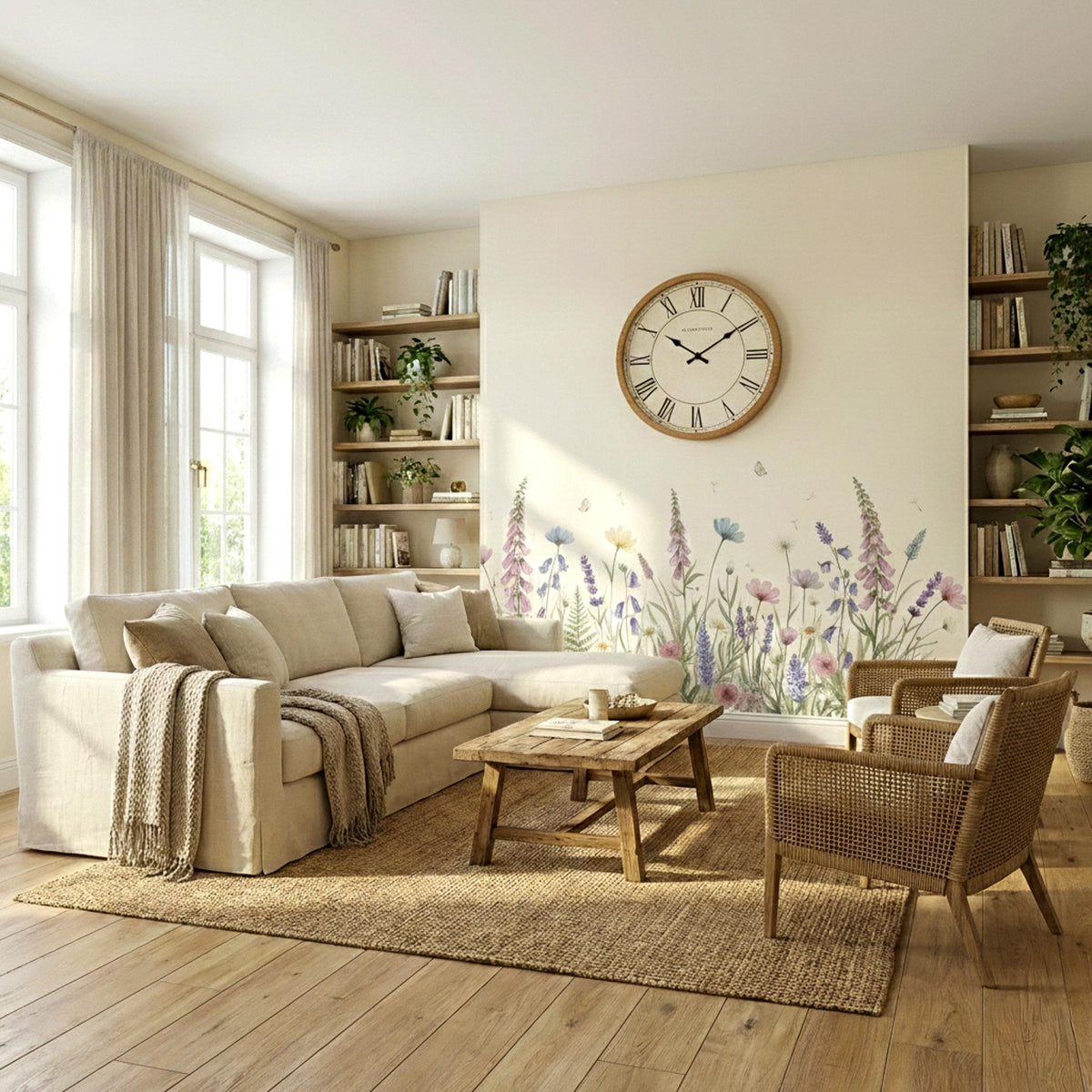 Alternate gallery view of Wildflower Wall Decal.