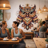 Product gallery view of Mystical Owl Wall Decal.
