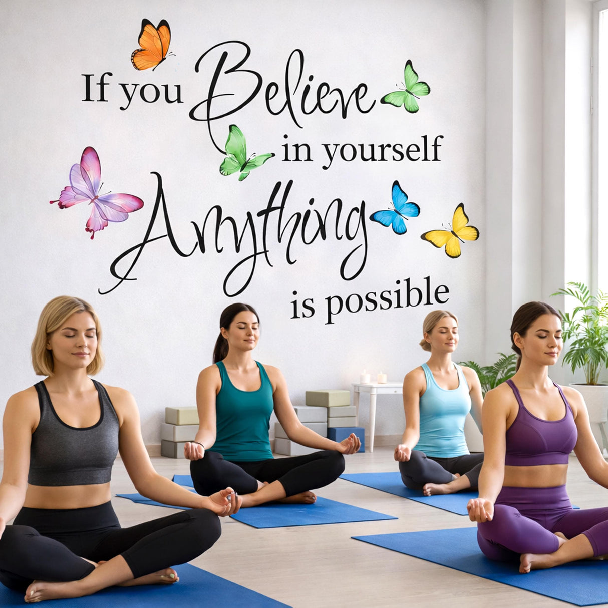 Alternate gallery view of Butterfly Wall Decal.