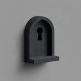 Product gallery view of 3D Printed Keyhole Wall Shelf.