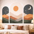 Product view of Boho Mountain Decal.