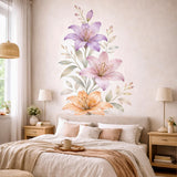 Alternate gallery view of Watercolor Lily Wall Decal.