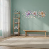 Alternate product presentation of Lily Flower Wall Decal.