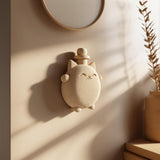 Alternate product view of 3D Printed Cat Dry Flower Wall Vase.