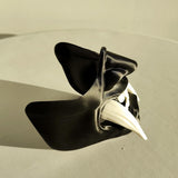 Product detail view of 3D Printed Two-Color Oni Half Face Mask.