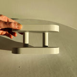 Product gallery view of 3D Printed Minimal Double Wall Shelf.