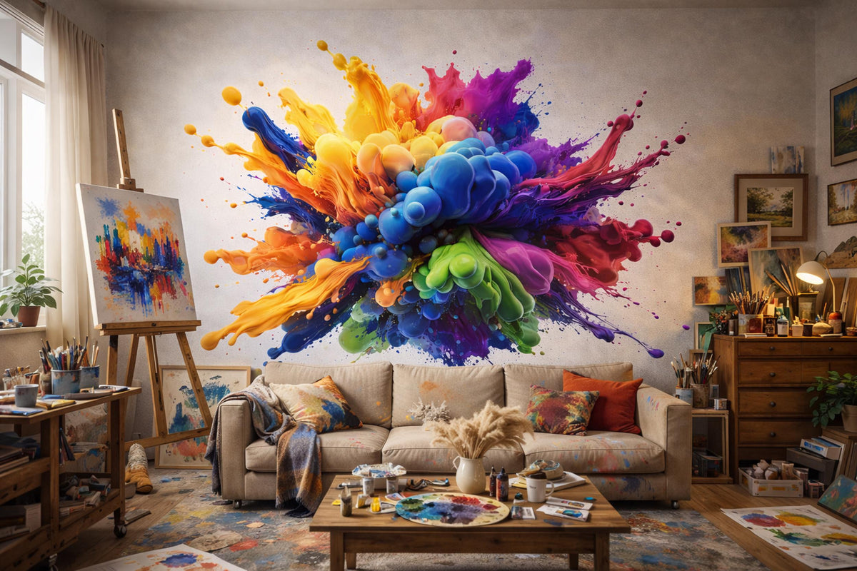 Additional product detail of 3D Paint Explosion Decal.