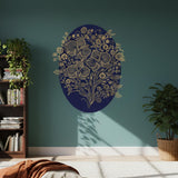Additional product detail of Gold Filigree Orchid Decal.