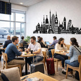 Additional product detail of Europe Skyline Decal.