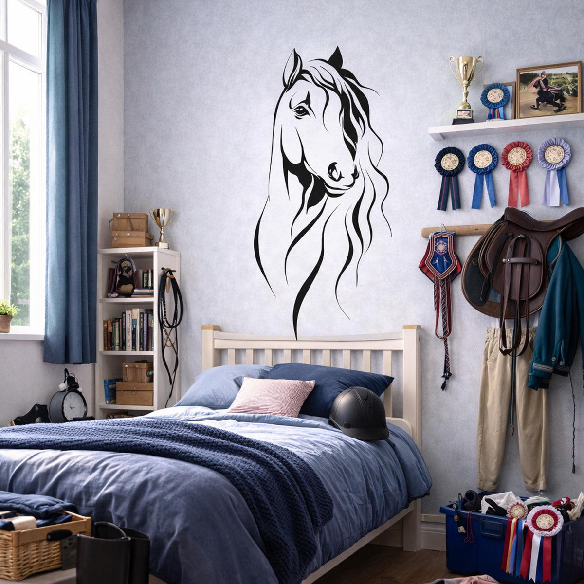 Alternate gallery view of Minimalist Horse Decal.