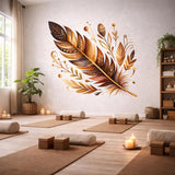 Additional product view of Boho Feather Decal.