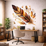 Additional product detail of Boho Feather Decal.