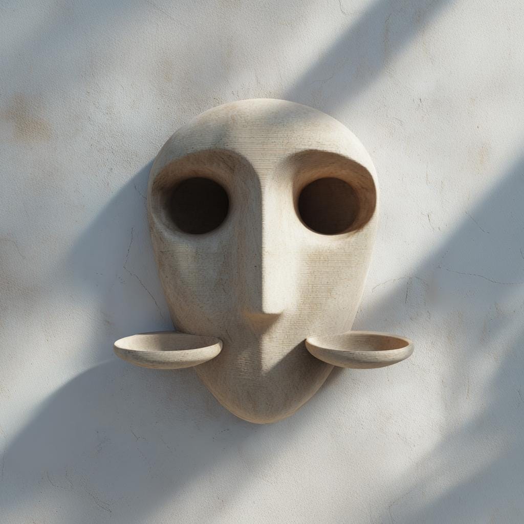 Product gallery view of 3D Printed Face Shelf with Removable Cups.