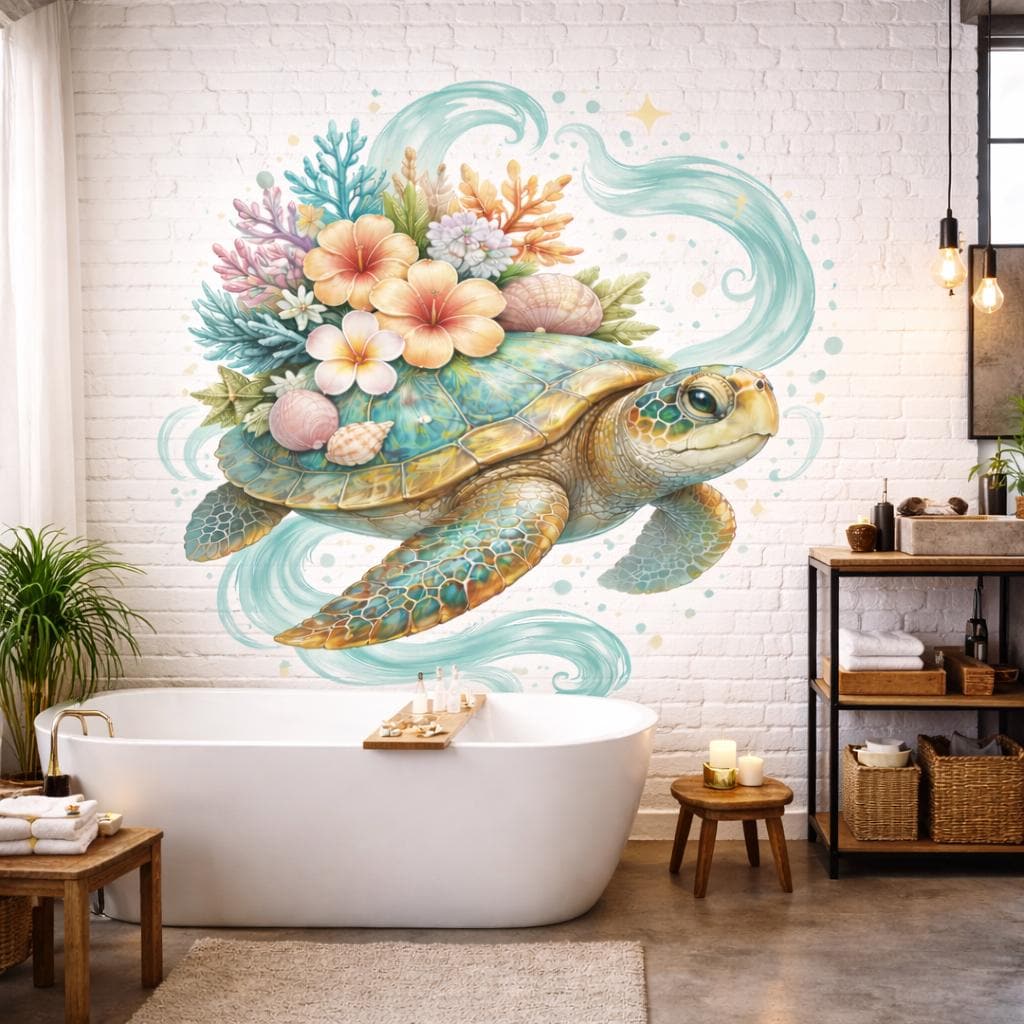 Alternate gallery view of Sea Turtle Wall Decal.