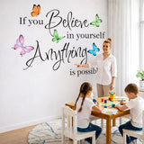 Additional product view of Butterfly Wall Decal.