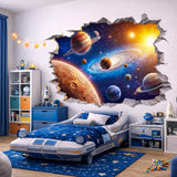 Alternate gallery view of 3D Galaxy Wall Decal.