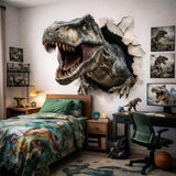 Product gallery view 2 of 3D T-Rex Wall Decal.