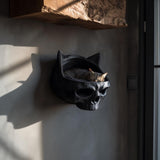 Alternate product view of 3D Printed Skull Wall Cat Bed.