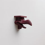 Alternate product view of 3D Printed Beaked Creature Wall Shelf.