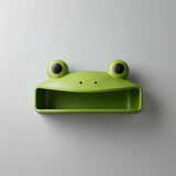 Product gallery view of 3D Printed Frog Character Wall Shelf.