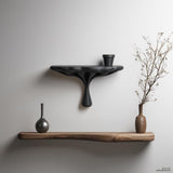 Alternate product view of 3D Printed Organic Sculptural Wall Shelf.