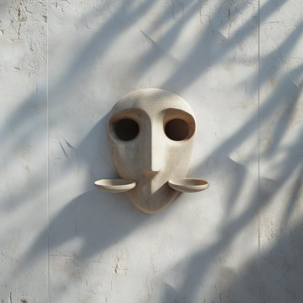 Alternate product view of 3D Printed Face Shelf with Removable Cups.