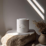 Alternate product view of 3D Printed Fish Emblem Memorial Urn.
