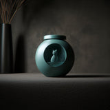 Alternate product view of 3D Printed Orb Cat Memorial Urn.