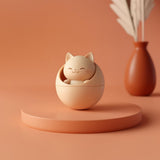 Alternate product view of 3D Printed Kawaii Cat Orb Memorial Urn.