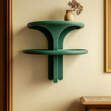 Additional product view of 3D Printed Double-Tier Modern Wall Shelf.