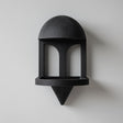 3D printed arched mushroom wall shelf with fungi-inspired display ledge