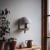 Additional product view of 3D Printed Split-Niche Mushroom Wall Shelf.