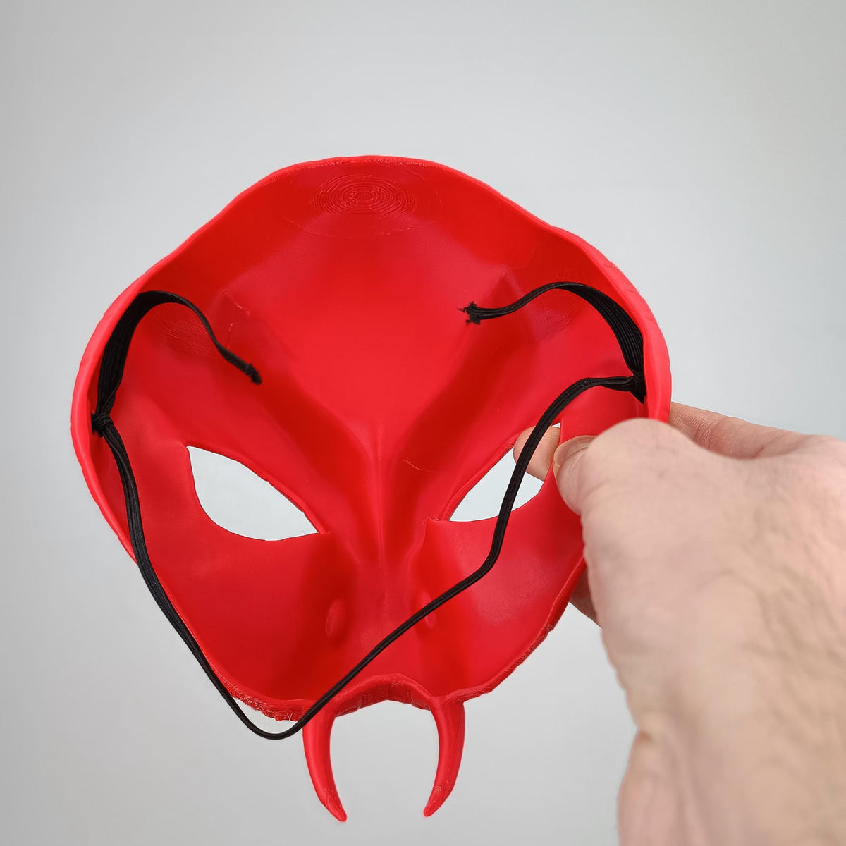 Alternate gallery view of 3D Printed Snake Demon Mask.