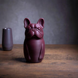 Product gallery view of 3D Printed French Bulldog Memorial Urn.