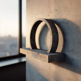 Product gallery view of 3D Printed Arch Ring Wall Shelf.